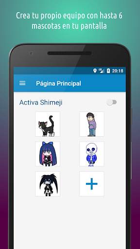 Shimeji screenshot 2