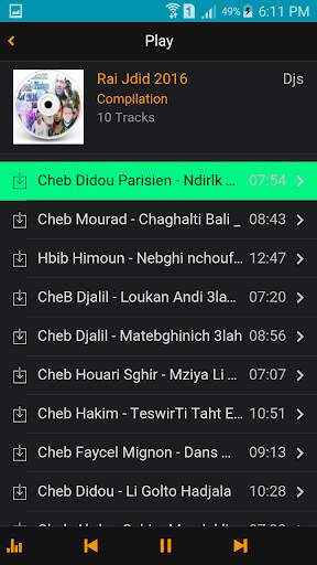 Musique Rai screenshot 3