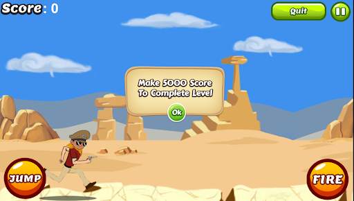 Zombie Shooter Little singham game screenshot 3