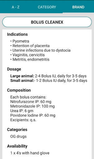 VetConnect- Veterinary Drug Index & Directory screenshot 6