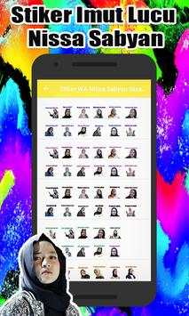 Stiker WA Nissa Sabyan WAStickerApp screenshot 3