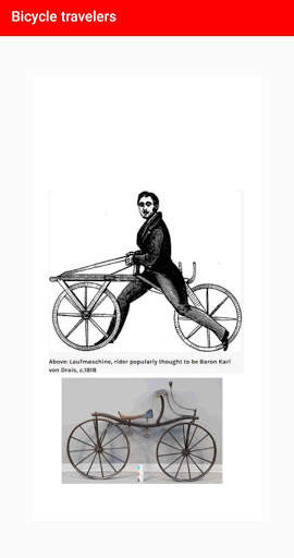 Bicycle travelers screenshot 3