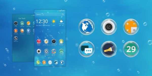 Bubble CM Launcher Theme screenshot 1