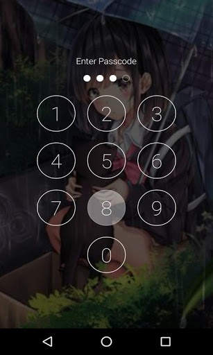 Kawaii Anime Girl Lock Screen, Kawaii Anime Girl screenshot 12