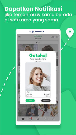 Gotcha - Cari Teman Baru, Chat dan Share Foto screenshot 4