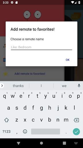 Remote Control For Amazon Fire Stick FireTV TV-Box screenshot 3