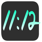 Font Clock icon