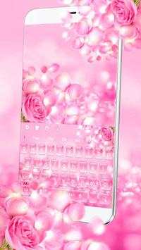Pink Roses Keyboard screenshot 2