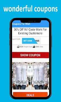 Login for Wish Shopping & coupons Shopping screenshot 5