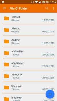 File O' Folder (File Manager) 1 تصوير الشاشة