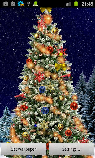 Christmas Tree Live Wallpaper screenshot 4