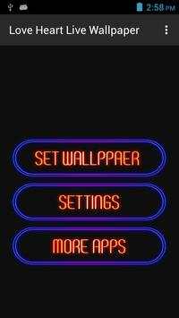 Love Heart Live Wallpaper screenshot 7