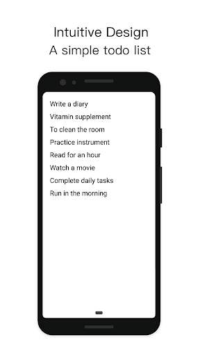 MinimaList - Simple To Do List screenshot 1
