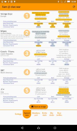 Clan War Analyzer screenshot 9