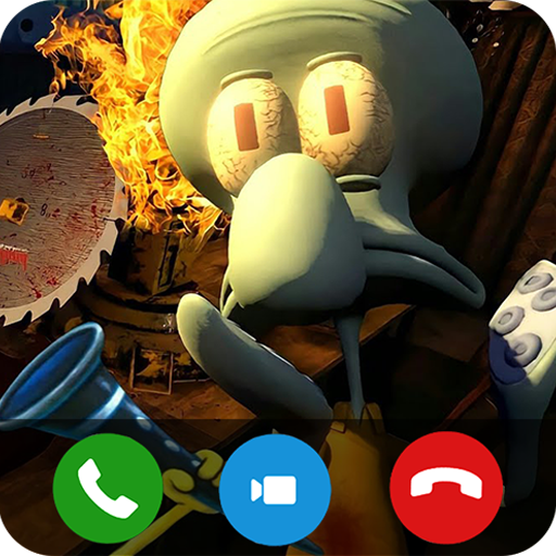 Sinister Squidward Fake Call icon