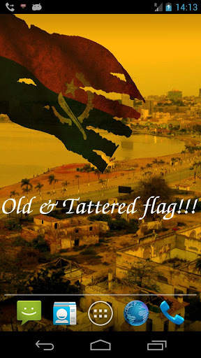 Angola Flag Live Wallpaper screenshot 5