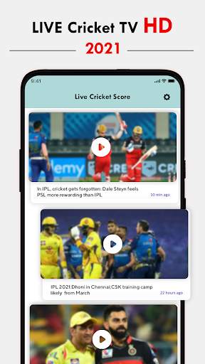 Live Cricket TV - HD Live Cricket 2021 screenshot 3