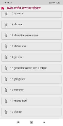 RAS-प्राचीन भारत का इतिहास screenshot 3