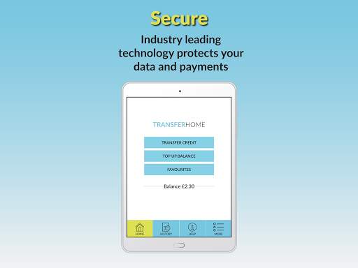 Transfer Home: Mobile Recharge & Top-ups Worldwide screenshot 1