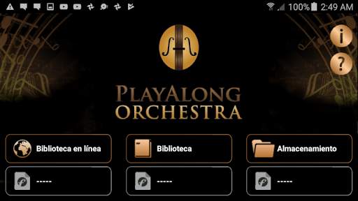 PlayAlong Orchestra screenshot 1