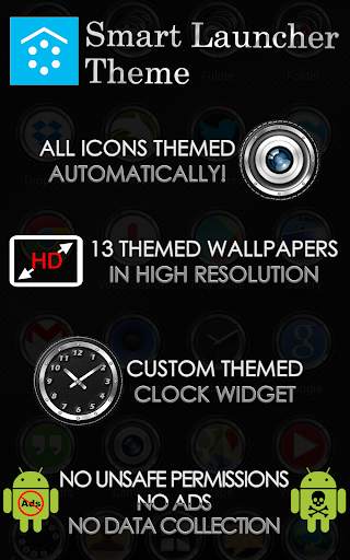 Smart Launcher Theme Bespoke screenshot 8
