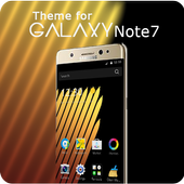 Gold Note 7 Theme icon