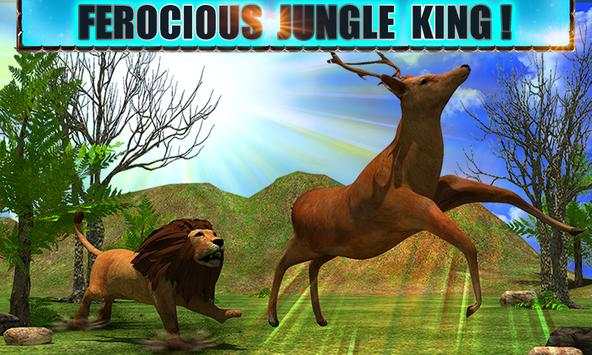 Angry Lion Attack 3D screenshot 2