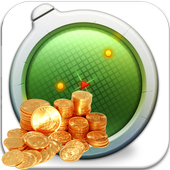Gold Metal Detector Scanner icon