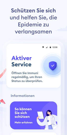 Immuni screenshot 2