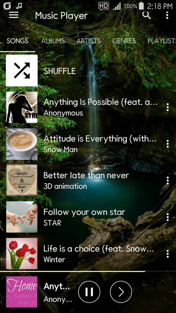 صورة فوتوغرافية مشغل الموسيقى screenshot 6