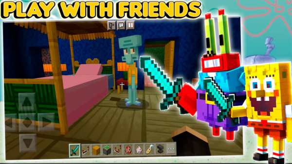 SpongeBob Mod Minecraft screenshot 9