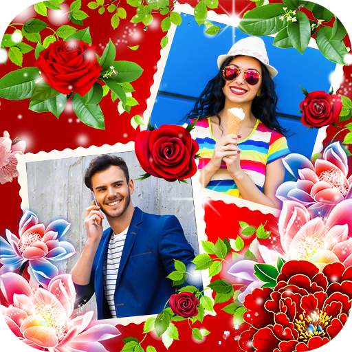 Flower Dual Photo Frame 1.3