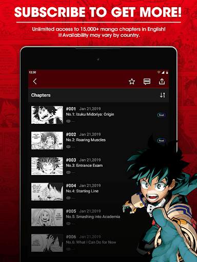 MANGA Plus by SHUEISHA screenshot 7