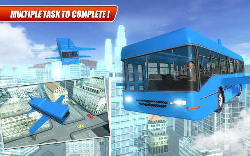Impossible Flying Bus Stunts screenshot 16