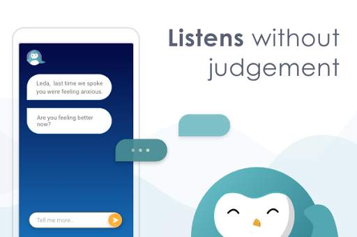 Wysa: anxiety, depression & sleep therapy chatbot screenshot 3