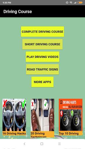 Learn Driving Course screenshot 1