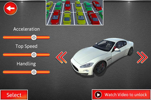 Turbo Driving Car parking Mania screenshot 4