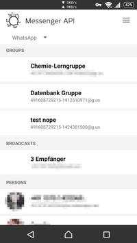 Messenger API BETA screenshot 2