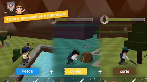 Pocket World VIP: Ilha de Exploração screenshot 2