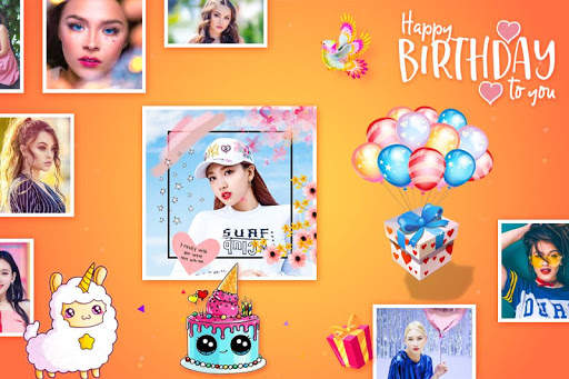 Birthday Video Editor & Maker screenshot 1