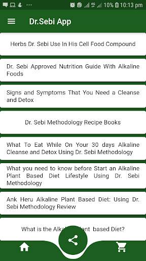 Dr. Sebi Methodology Alkaline Healing Recipe screenshot 1