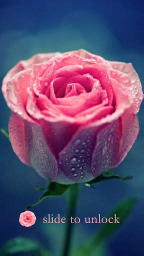 AppLock Theme Pink Rose screenshot 3