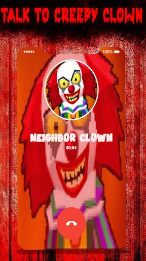 neighbor Clown Video call screenshot 19