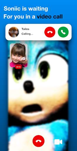 blue soniic 📞 Video Call   Chat & Live Video 1 تصوير الشاشة