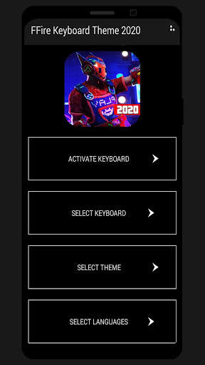 FreFir3! Keyboard Theme 2020 स्क्रीनशॉट 2