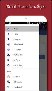 TurboWeb For Facebook screenshot 1