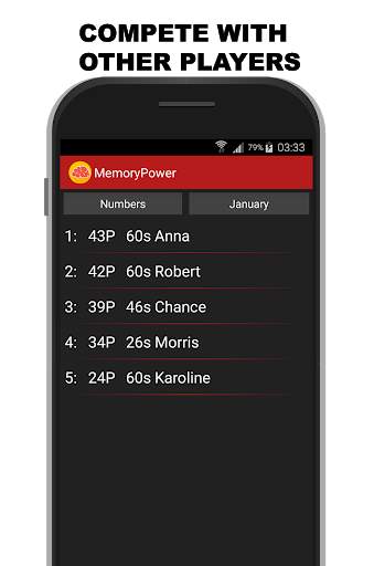 MemoryPower - Train your brain screenshot 2