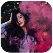Smoke Effect Photo Edit أيقونة