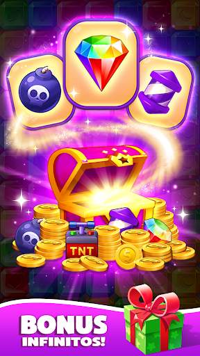Jewel Match Blast－Jogo Offline screenshot 3