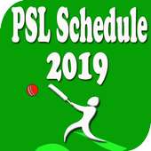 Psl Schedule 2019